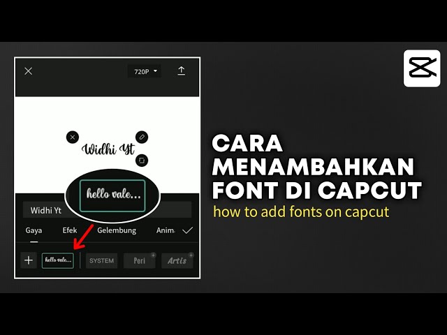 Cara Menambahkan Font di Aplikasi CapCut, Agar Kontenmu Lebih Menarik